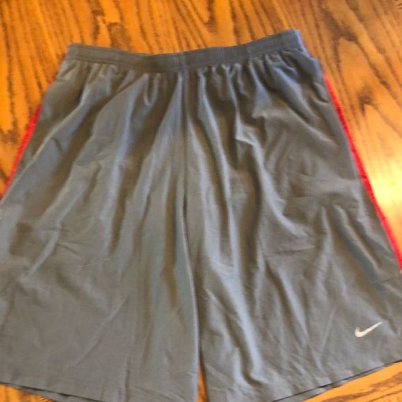 Nike Other - NEW NIKE DRI-FIT RUNNING SHORTS DRAWSTRING GRAY SHORTS MEN’S LARGE